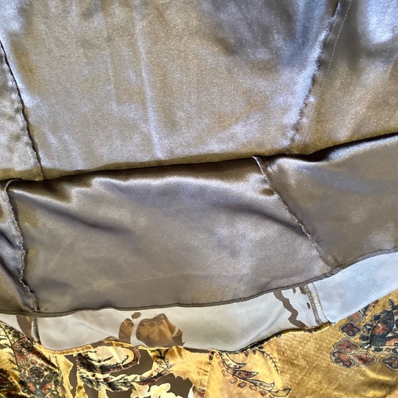 VTG Velvet Embellished Paisley Shirt - Picture 5 of 8